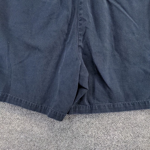 Lauren Ralph Lauren Women's Chino Shorts Blue Size 12 100% Cotton Slash Pockets - Picture 4 of 11